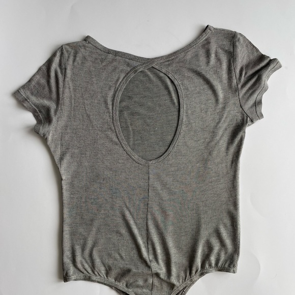 Twenty T-Shirt Bodysuit with Key Hole Back - Picture 3 of 7